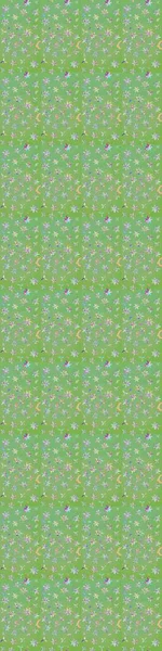 Suluboya çizim kalıbı. Dekorasyon ve tasarım için güzel bir desen. Moda baskısı. Çiçeğin suluboya çizimlerinin mükemmel deseni. Eski model. Raster illüstrasyonu.