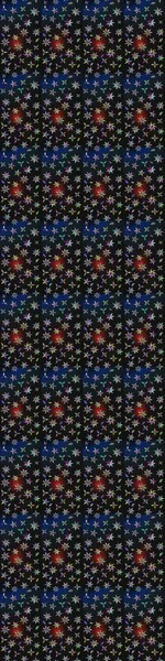 Küçük gri ve mavi çiçeklerle oldukça eski bir besin torbası deseni. Tekstil, kumaş, kapaklar, duvar kağıtları, baskı, paket, koleksiyon defteri, örgü, dekupaj için çiçek arkaplanı..