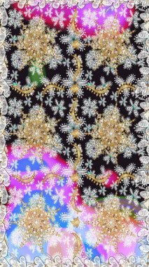 Klasik klasik klasik arka plan. Gri ve nötr renklerde altın elementlerle kusursuz desen. Geleneksel oryantasyon süsü. Kusursuz klasik raster altın desenli.