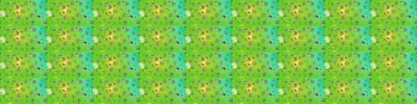 Raster suluboya çiçek deseni, narin çiçekler, yeşil ve sarı çiçekler, tebrik kartı şablonu. Raster Güzel kumaş deseni.