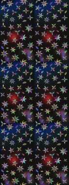 Çiçeğin suluboya çizimlerinin mükemmel deseni. Dekorasyon ve tasarım için güzel bir desen. Suluboya çizim kalıbı. Raster illüstrasyonu. Moda baskısı. Eski.