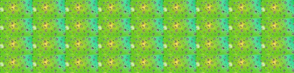 Raster suluboya çiçek deseni, narin çiçekler, yeşil ve sarı çiçekler, tebrik kartı şablonu. Raster Güzel kumaş deseni.