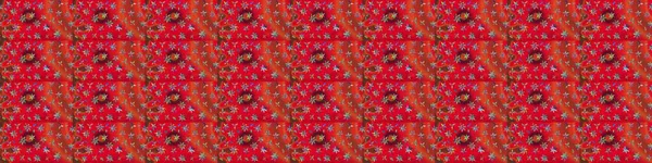 Raster illüstrasyonundaki çiçek desenli çizim. Güzel kumaş deseni. Renkli Bahar Teması eskiz kalıbı. Düz Çiçek Elementleri Tasarımı.