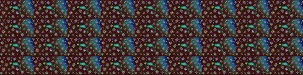 Desen, çizim, çiçek sınırı. Çiçek çelengi. Güzel, parlak, pürüzsüz kumaş, tuval. Kıvırcık, parlak örgü. Eski moda arka plan. Raster illüstrasyonu.