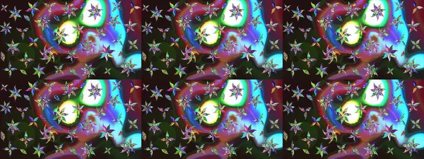 Beautiful watercolor Bouquet of summer flowers sketch pattern. Nice fabric pattern.