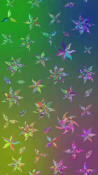 Çizim raster deseni. Güzel kumaş deseni. Çiçek arka planı.