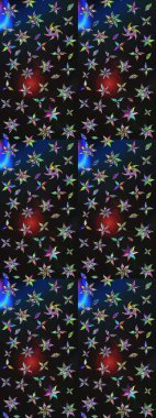 Güzel çiçek deseni. Renkli Bahar Teması eskiz kalıbı. Gri ve mavi renkte çiçekler. Düz Çiçek Elementleri Tasarımı.