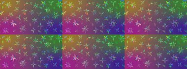 Suluboya etkisi. Botanik çizim kalıbı. Organik elementler. Raster deseni.