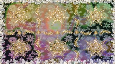 Çiçek süsü kumaş deseni, cam, çiçek desenli metal gri ve nötr renklerde altın elementler. Klasik raster altın pürüzsüz desen.