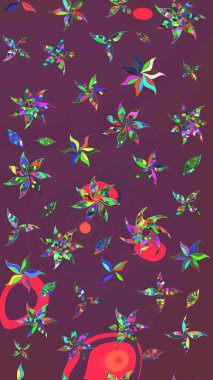 Raster şirin suluboya çiçek desenleri çiziyor. Büyük bir çiçek boyası seti. Kartlar, davetiyeler, tarih kartları ve daha fazlası için kullanılabilir.