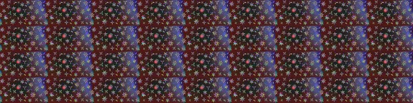 Mor ve kahverengi renkli şirin tekstil. Raster illüstrasyonu. Çiçek arkaplan. Renkli çizim kalıbı. Çiçek duvar kağıdı.