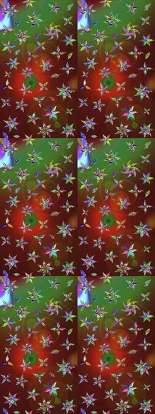 Kıvırcık, parlak örgü. Eski moda arka plan. Çiçek çelengi. Desen, çizim, çiçek sınırı. Raster illüstrasyonu. Güzel, pürüzsüz kumaş, tuval..