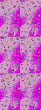 Sketch folk pattern in small wild flowers. Liberty style millefleurs. Floral meadow background for textile, wallpaper, covers, surface, print, gift wrap, scrapbooking, decoupage. Rustic chic.