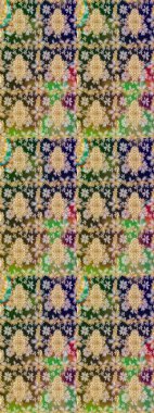 Raster illüstrasyonu. Bej renkli Royal retro. Kart, duvar kağıdı, ambalaj ve tekstil için klasik tasarım. Klasik çiçek dokusu. Eskiz kalıbı altın elementler. Altın şablon.