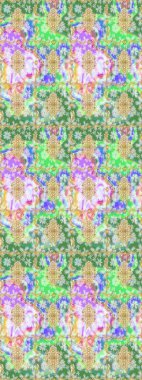 Geleneksel raster ve altın desen. Damask eskiz süsü. Nötr renkler üzerinde klasik oryantal desen.