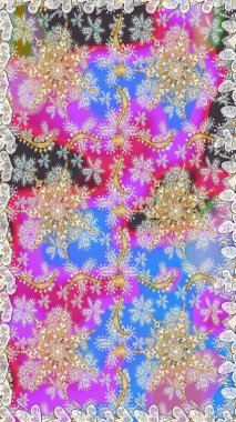 Klasik klasik klasik arka plan. Kusursuz klasik raster altın desenli. Geleneksel oryantasyon süsü. Tarafsız ve gri renklerde altın elementlerle kusursuz desen.