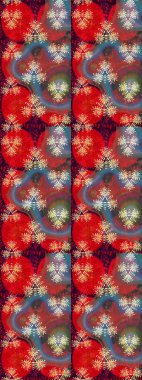 Karşılama ya da düğün geçmişi olarak kullanılabilir. Doğal kozmetik ürünleri, parfüm, çiçekçi dükkanı için bahar ihalesi tasarımı. Kırmızı ve kahverengi lale çiçekli Raster eskiz deseni. Paket kağıdı için en iyisi..