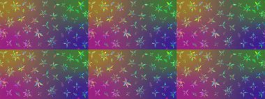 Raster illüstrasyonu. Bahar çiçekleriyle güzel bir çiçek deseni çizmişsin. Güzel kumaş deseni.