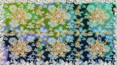 Arkaplan, kumaş, altın duvar kağıdı. Düz elle çizilmiş klasik koleksiyon. Raster altın pürüzsüz desen. Altın elementlerle nötr ve gri renklerde altın desen.