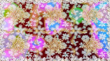 Raster altın desen. Kusursuz altın desenli bukleler. Raster illüstrasyonu. Tarafsız ve altın elementli bej renkler. Doğu tarzı arabesk.