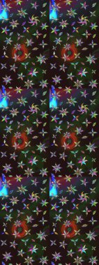 Sketch pattern with fantasy flowers, natural wallpaper, floral decoration curl illustration. Home decor. Paisley print hand drawn elements.