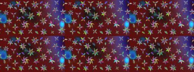 Of doodle elements. Hand drawn Raster illustration. Sketch flower pattern can be used for wallpaper, website background, wrapping paper, invitation, flyer, banner or website.