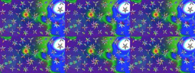 Taşralı şıklığı. Küçük yabani çiçeklerdeki halk modelini çiz. Özgürlük stili Millefleur 'lar. Tekstil, duvar kağıdı, kapaklar, yüzey, baskı, hediye paketi, hatıra defteri, dekupaj için çiçek çayırı arka planı.