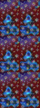 Büyük bir çiçek boyası seti. Raster şirin suluboya çiçek desenleri çiziyor. Kartlar, davetiyeler, tarih kartları ve daha fazlası için kullanılabilir.