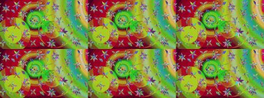 Küçük çiçekteki sevimli çiçek deseni. Raster illüstrasyonu. Tony 'nin kumaş kalıbını çiz. Modaya uygun kumaş deseni.