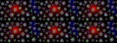 Çiçek deseni. Flower eskiz arka planı. Şatafatlı bahar bahçesi dokusu. Raster illüstrasyonu.