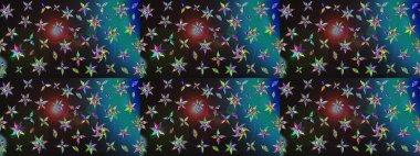 Doodle çiçekler ve dalları, otlar ve çiçekler. Elle çizilmiş. Raster resim. Güzel kumaş deseni.