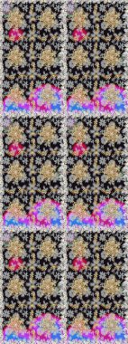 Gri renkli Raster altın deseni. Soyut duvar kâğıdı, ambalaj dekorasyonu. Altın kar taneleri basit, pürüzsüz desen. Kışın sembolü, Mutlu Noel tatili, Mutlu yıllar 2019.