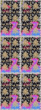 Kusursuz raster arka plan. Gri renklerde grafiksel, modern, pürüzsüz desen. Duvar kâğıdı barok, İspanyol kumaşı. Kusursuz çiçek deseni.