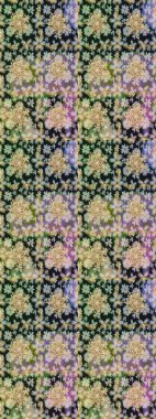 Gri renkler ve altın elementler üzerinde altın pürüzsüz desen. Kusursuz damaske klasik altın desen. Raster illüstrasyonu. Tekrarlayan ögelerle soyut arkaplan Raster.