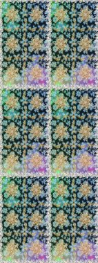 Kusursuz kıvırcık saçlar. Doğulu stil, altın elementlerle altın rengi nötr renkte arabesk yapar. Raster altın desen.