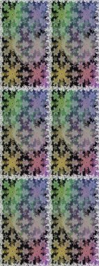 2019 Noel 'i, kar tanesi, yeni yıl. Gri renklerde ve altın elementlerle klasik, pürüzsüz desen.