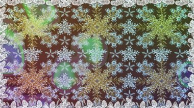 Raster illüstrasyonu. Kahverengi ve nötr renklerde altın elementlerle klasik, pürüzsüz desen.