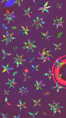 Simple cute pattern in small-scale flowers. Raster illustration. Floral sketch background for textile or book covers, manufacturing, wallpapers, print, gift wrap and scrapbooking.