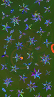 Raster şirin suluboya çiçek desenleri çiziyor. Büyük bir çiçek boyası seti. Kartlar, davetiyeler, tarih kartları ve daha fazlası için kullanılabilir.