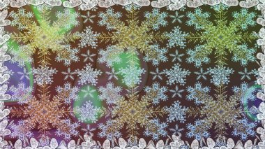 Raster illüstrasyonu. Kahverengi ve nötr renklerde altın elementlerle klasik, pürüzsüz desen.