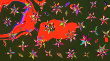 Sınır Kızılderili çiçekli paisley patten. Taslak süsleme izi. Raster Henna tarzı. Etnik Mandala havlusu. Tebrik kartı arkaplanı, boyama kitabı, arkaplan, tekstil için kullanılabilir.