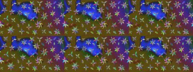 Poster ya da kapak için arka plan. Davetiye ve kartpostal tasarımı için dekoratif çiçek unsurları. Şirin, zarif çiçekler Raster illüstrasyonu. Tekstil için figür. Yapraklı çizim deseni.