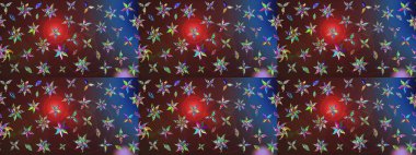 Tekstil veya kitap kapakları, imalat, duvar kağıtları, baskı, hediye paketi ve yapıştırma kitabı için çiçek eskizi geçmişi. Raster illüstrasyonu. Küçük ölçekli çiçeklerdeki basit sevimli desen.