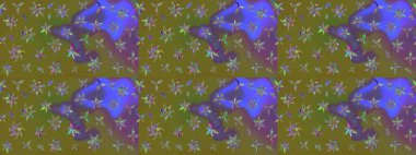 Parlak renkli çiçekleri olan ve kahverengi ve yeşil renkli yaprakları olan harika bir çiçek deseni. Moda baskıları için zarif bir şablon. Modern çiçek arkaplanı. Halk stili.