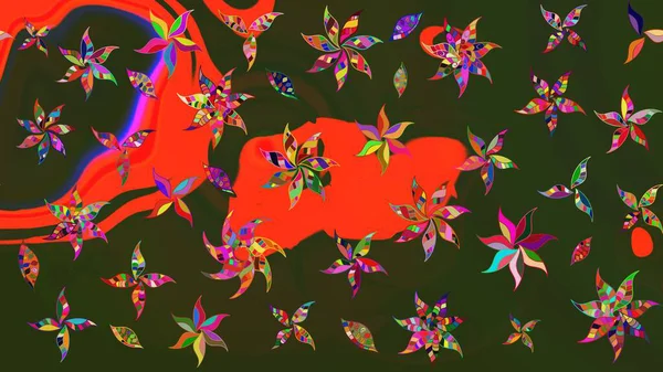 Sınır Kızılderili çiçekli paisley patten. Taslak süsleme izi. Raster Henna tarzı. Etnik Mandala havlusu. Tebrik kartı arkaplanı, boyama kitabı, arkaplan, tekstil için kullanılabilir.