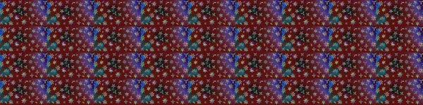 Renkli Bahar Teması eskiz kalıbı. Raster illüstrasyonu. Düz Çiçek Elementleri Tasarımı. Taslak desenli, modaya uygun kumaş deseni. Şirin çiçek elementleri..