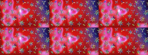 Sabıka fotoğraflarında, bebek kıyafetlerinde, duvar kâğıtlarında, paket kutularında falan kullanılabilir. Zarif, parlak ve eskiz kırmızı ve pembe çiçek desenli tasarım. Raster..