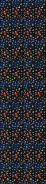 Çiçekler suluboya eskiz deseni. Raster Stili kumaş deseni.