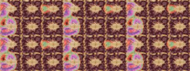 Klasik Raster Golden eskiz kalıbı. Çiçek süsü kumaş deseni, cam, altın elementlerle kahverengi renklerde çiçek desenli metal..