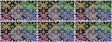 2019 Noel 'i, kar tanesi, yeni yıl. Gri renklerde ve altın elementlerle klasik, pürüzsüz desen.